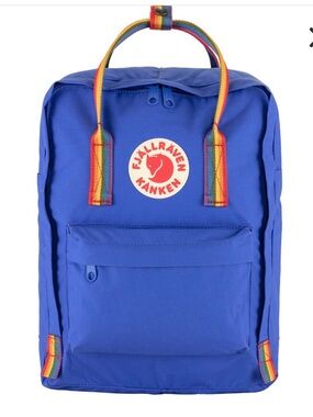 Special Edition Fjallraven Kånken Blue Rainbow straps Sold Out Online.